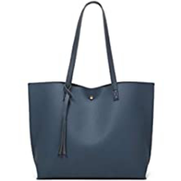 ♡woman's soft leather tote bag | large | NWT | multiple colors!♡ - Picture 8 of 10